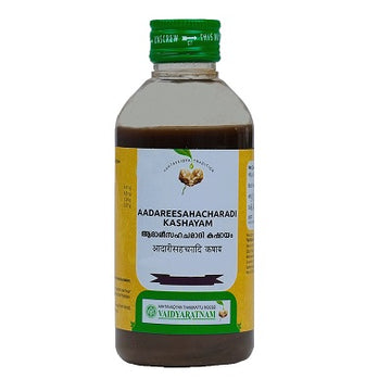 Vaidyaratnam Aadareesahacharadi Kashayam - 200 ML