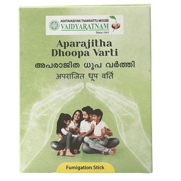 Vaidyaratnam Aparajitha Dhoopa Varthi - 10 Nos