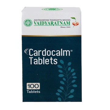 Vaidyaratnam Cardocalm Tablets - 100 Nos