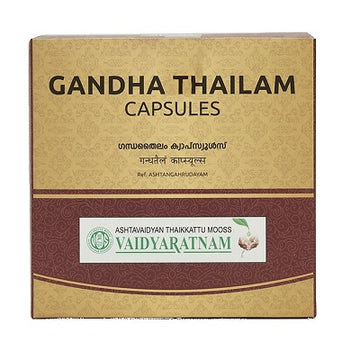 Vaidyaratnam Gandha Thailam Soft Gel Capsule - 100 Nos