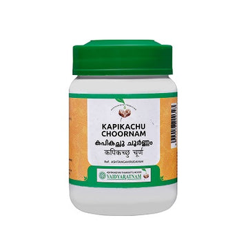 Vaidyaratnam Kapikachu Choornam - 100 GM