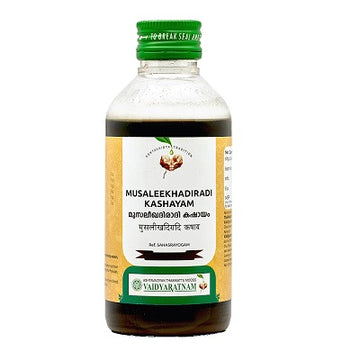 Vaidyaratnam Musaleekhadiradi Kashayam - 200 ML