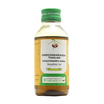 Vaidyaratnam Sinduvarairanda Thailam - 100 ML