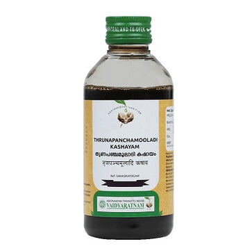 Vaidyaratnam Thrunapanchamooladi Kashayam - 200 ML