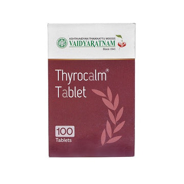 Vaidyaratnam Thyrocalm Tablet - 100 Nos