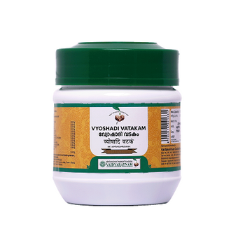 Vaidyaratnam Vyoshadi Vatakam - 50 GM