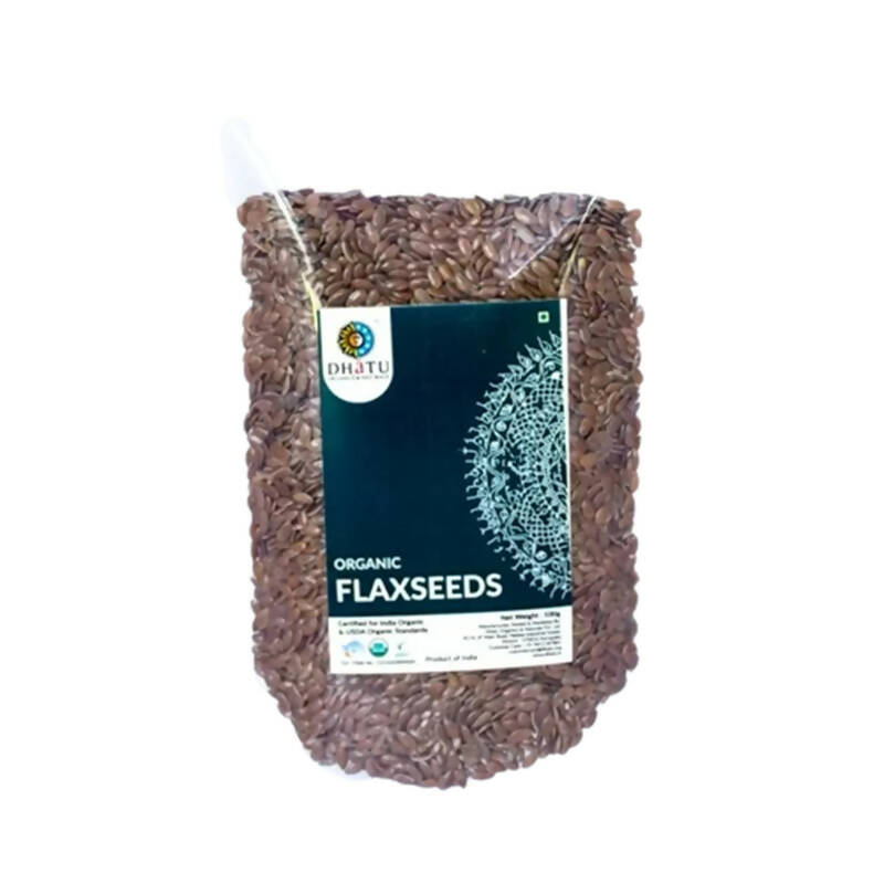 Dhatu Organics & Naturals Flaxseeds