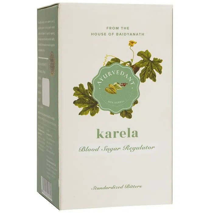 Baidyanath Jhansi Ayurvedant Karela Capsules - 60 Caps