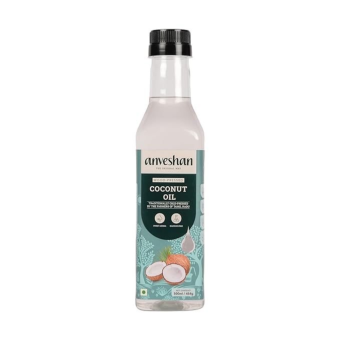 Anveshan Wood Pressed Coconut Oil