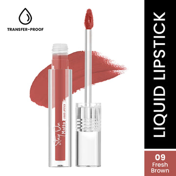 Swiss Beauty Matte Long Lasting Stay Maxx Lip Crayon Lipstick Matte Finish - Red Flag