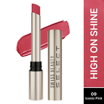 Swiss Beauty HD Matte Lipstick , High Coverage , Lightweight - 07 Mauve Blush