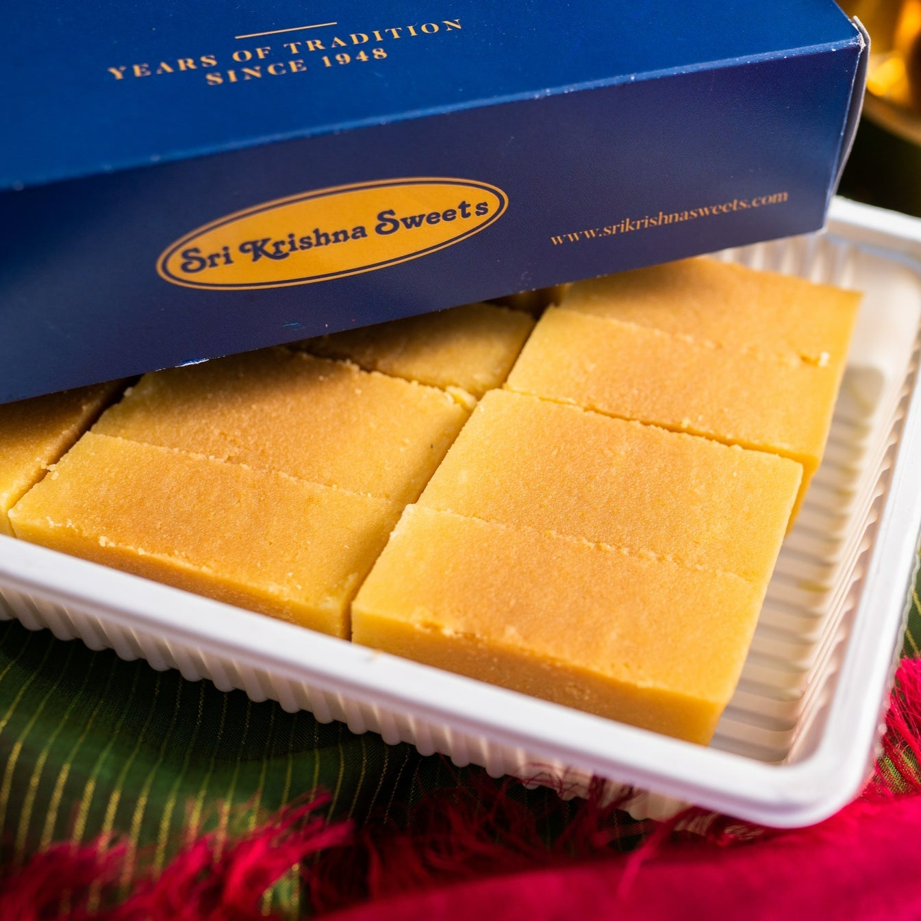 Sri Krishna Sweets Mysurpa (Mysore Pak) | Sri Krishna Mysore Pak That Melts Your Heart