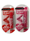 Maybelline New York Baby Lips Lip Balm (Pink & Red)