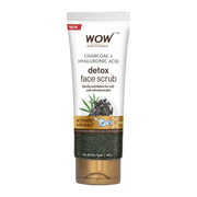 Wow Skin Science Charcoal & Hyaluronic Acid Detox Face Scrub
