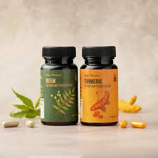 Isha Life Neem and Turmeric Capsules - 120 Caps