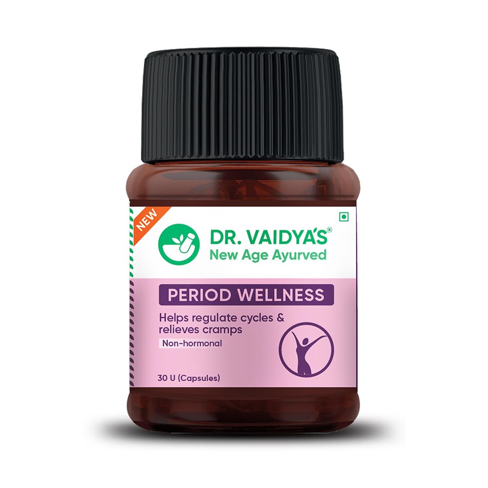 Dr.Vaidya's Period Wellness Capsules - 30 Capsules