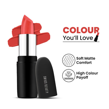 Swiss Beauty Bold Matt Lip Liner Pencil, Long-lasting , Matte Finish , Non-Drying - 10 Pink Crush