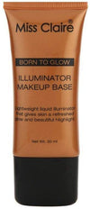 Miss Claire Born To Glow Illuminator Makeup Base 04 Bronze