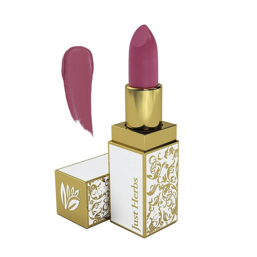 Just Herbs Herb Enriched Ayurvedic Lipstick (Swagata_15_Subtle_Tea_Rose_Pir) (4.2 Gm)