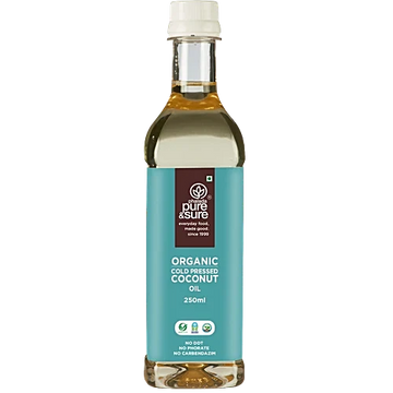 Pure & Sure Organic Coconut Oil Cold Pressed