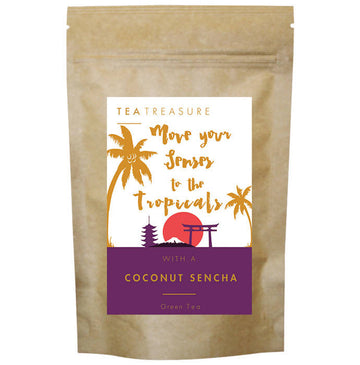 Tea Treasure Coconut Sencha Green Tea Powder