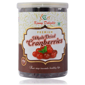 Kenny Delights Premium Whole Dried Cranberries