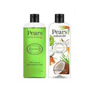 Pears Oil Clear & Glow And Naturale Nourishing Coconut Water Body Wash Combo