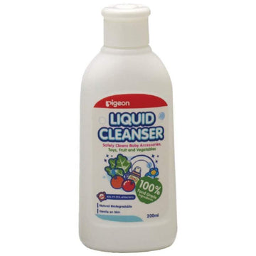 Pigeon Bottle Nipple and Vegetable Liquid Cleanser Bottle