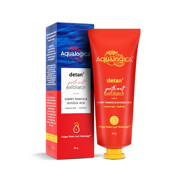 Aqualogica Detan+ Face & Body Scurb with Cherry Tomato - 50 GM