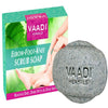 Vaadi Herbals Elbow Foot Knee Scrub Soap with Almond and Walnut Scrub