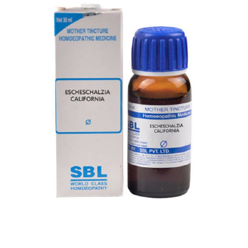 SBL Homeopathy Escheschalzia California Mother Tincture Q 1X