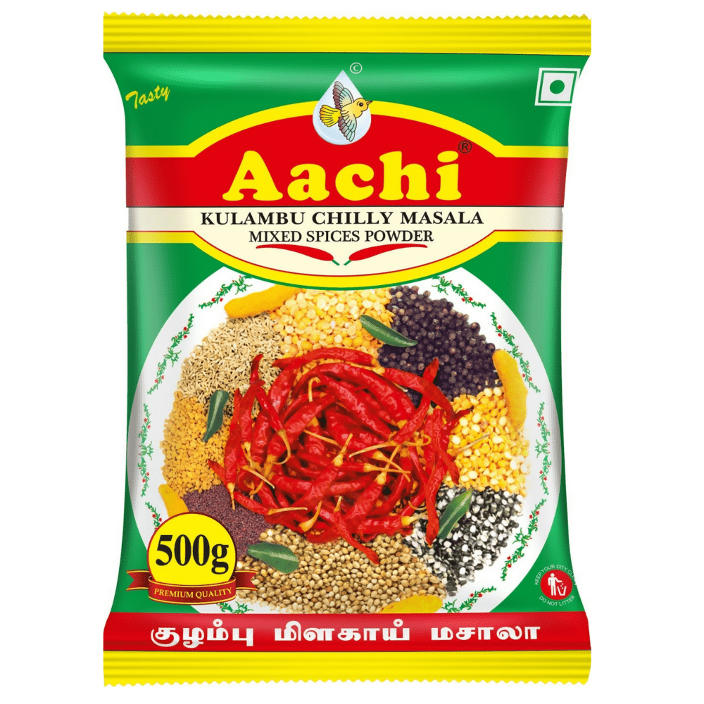 Aachi Kulambu Chilly Powder - 500 GM