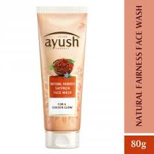 Buy Lever Ayush Natural Fairness Saffron Face Wash online Australia [ AU ] 