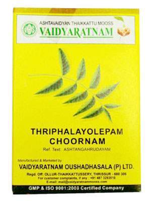 Buy Vaidyaratnam Thriphalayolepam Choornam