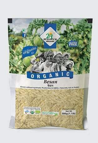 Buy 24 Mantra Besan (Gram) Flour online Australia [ AU ] 