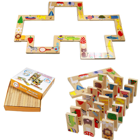 Buy Muthu Groups 2in 1 Domino puzzle online Australia [ AU ] 