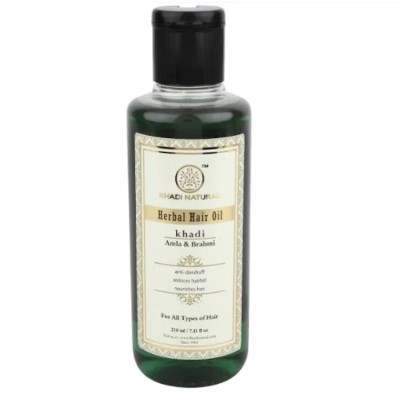 Buy Khadi Natural Amla & Brahmi Herbal Hair Oil online Australia [ AU ] 