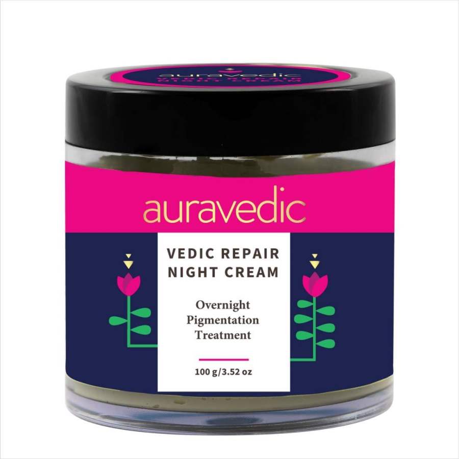 Buy Auravedic Vedic Repair Anti-Pigmentation Natural Night Cream online Australia [ AU ] 