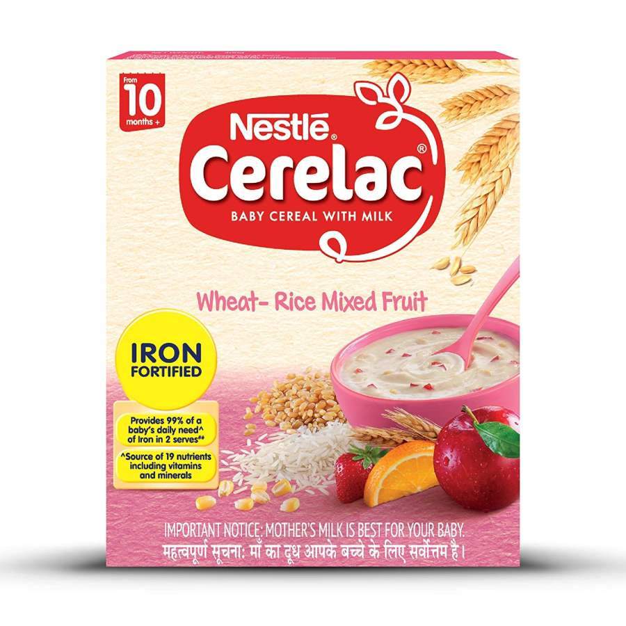Buy Nestle Cerelac Stage 3 Wheat Rice Mixed Fruits online Australia [ AU ] 