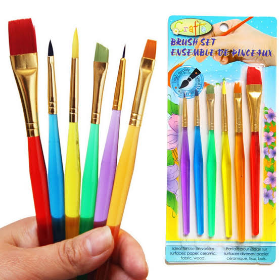 Buy Muthu Groups 6pc paint brushes online Australia [ AU ] 