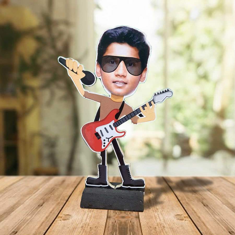 Buy Amman Traders Personalized Singer Caricature Cutout Stand online Australia [ AU ] 