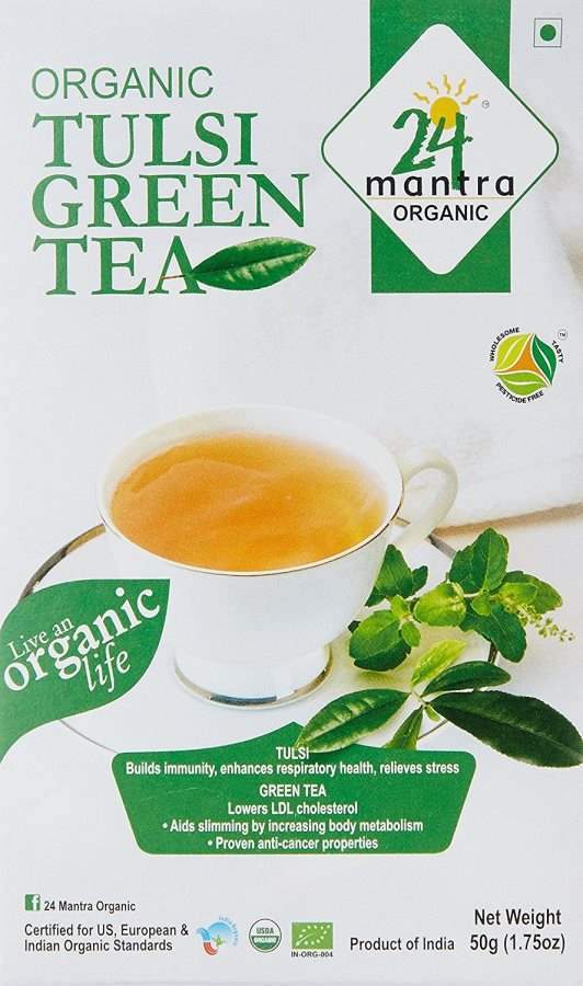 Buy 24 mantra Tulsi Green Tea online Australia [ AU ] 