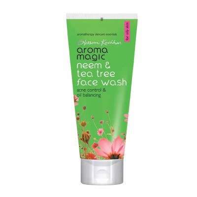 Buy Aroma Magic Neem and Tea Tree Face Wash [ Acne Control and Oil Balancing ]
