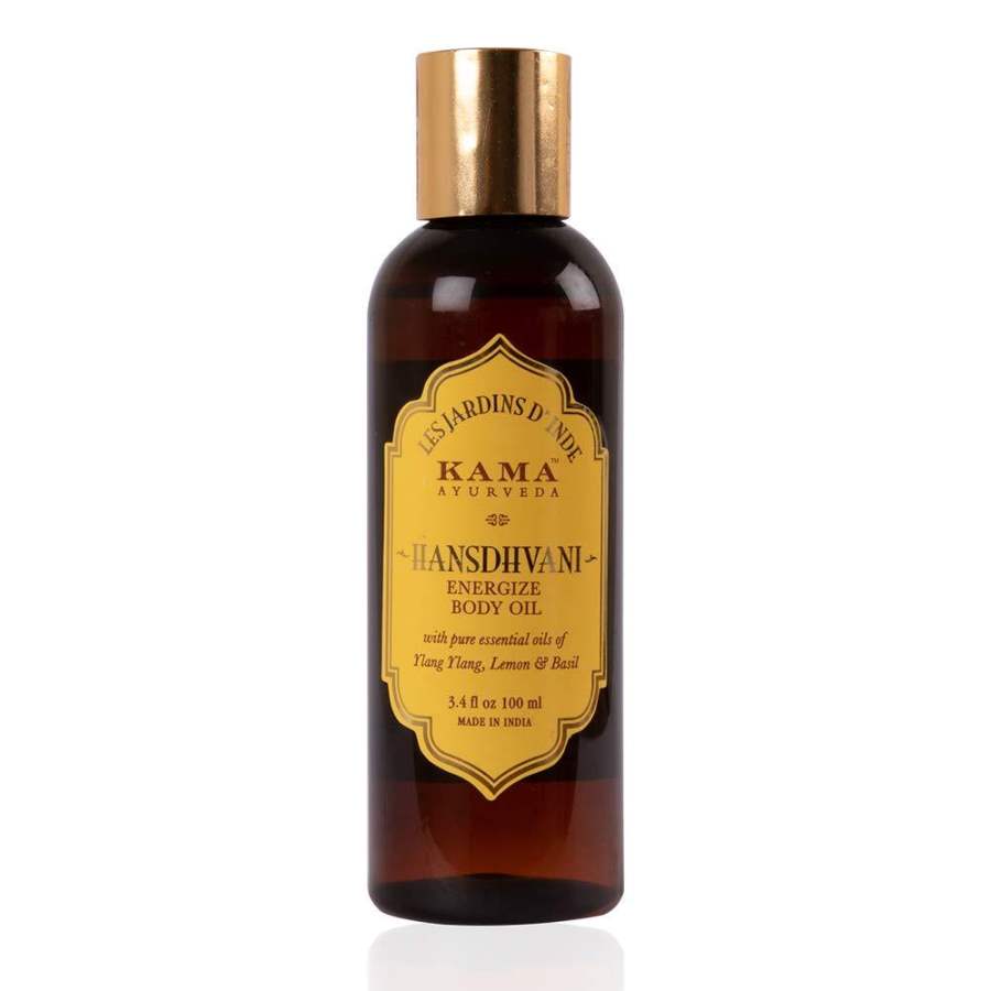 Buy Kama Ayurveda Hansdhvani Energize Massage Oil with Pure Essential Oils, 100ml online Australia [ AU ] 