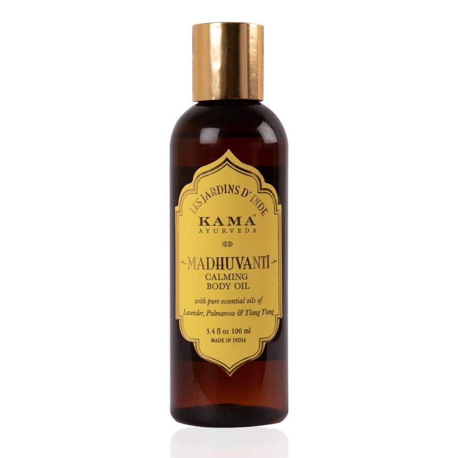 Buy Kama Ayurveda Madhuvanti Calming Massage Oil with Pure Essential Oils, 3.4 Fl Oz