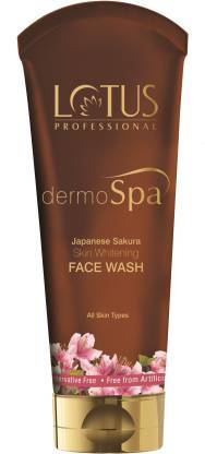 Buy Lotus Herbals Women Dermo Spa Japanese Sakura Skin Whitening Face Wash online Australia [ AU ] 