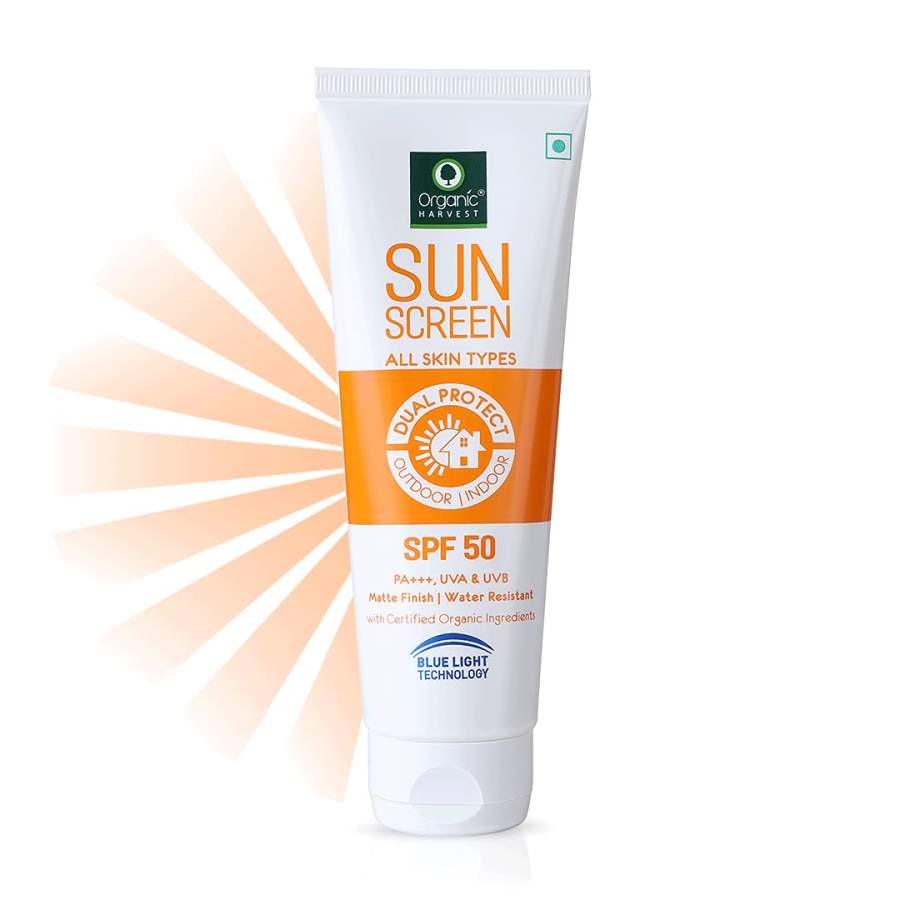 Buy Organic Harvest Sunscreen For All Skin SPF 50 online usa [ USA ] 