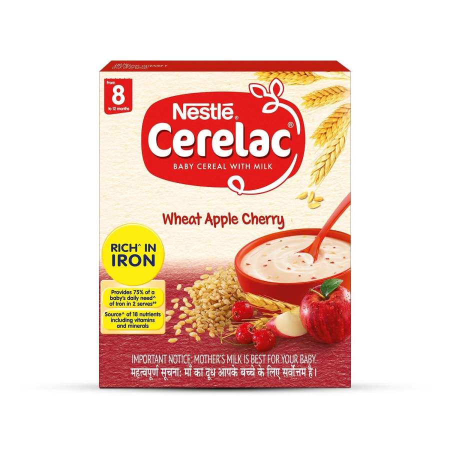 Buy Nestle Cerelac Stage 2 Wheat Apple Cherry online Australia [ AU ] 