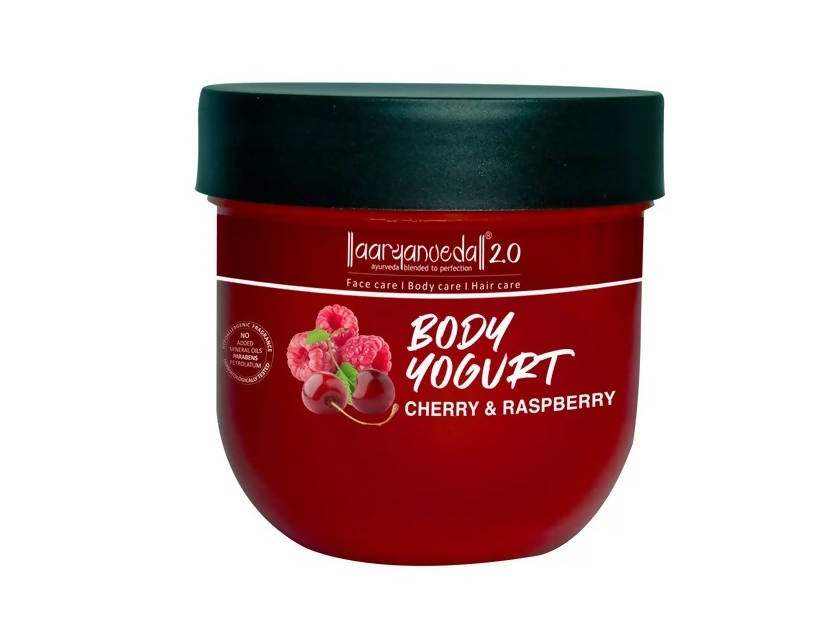 Buy Aaryanveda Body Yogurt - Cherry & Raspberry online Australia [ AU ] 