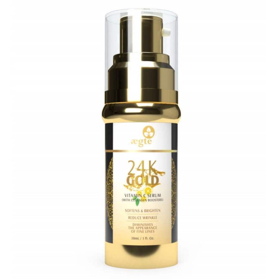 Buy Aegte 24K Gold Vitamin C Serum (With Collagen Booster) online Australia [ AU ] 